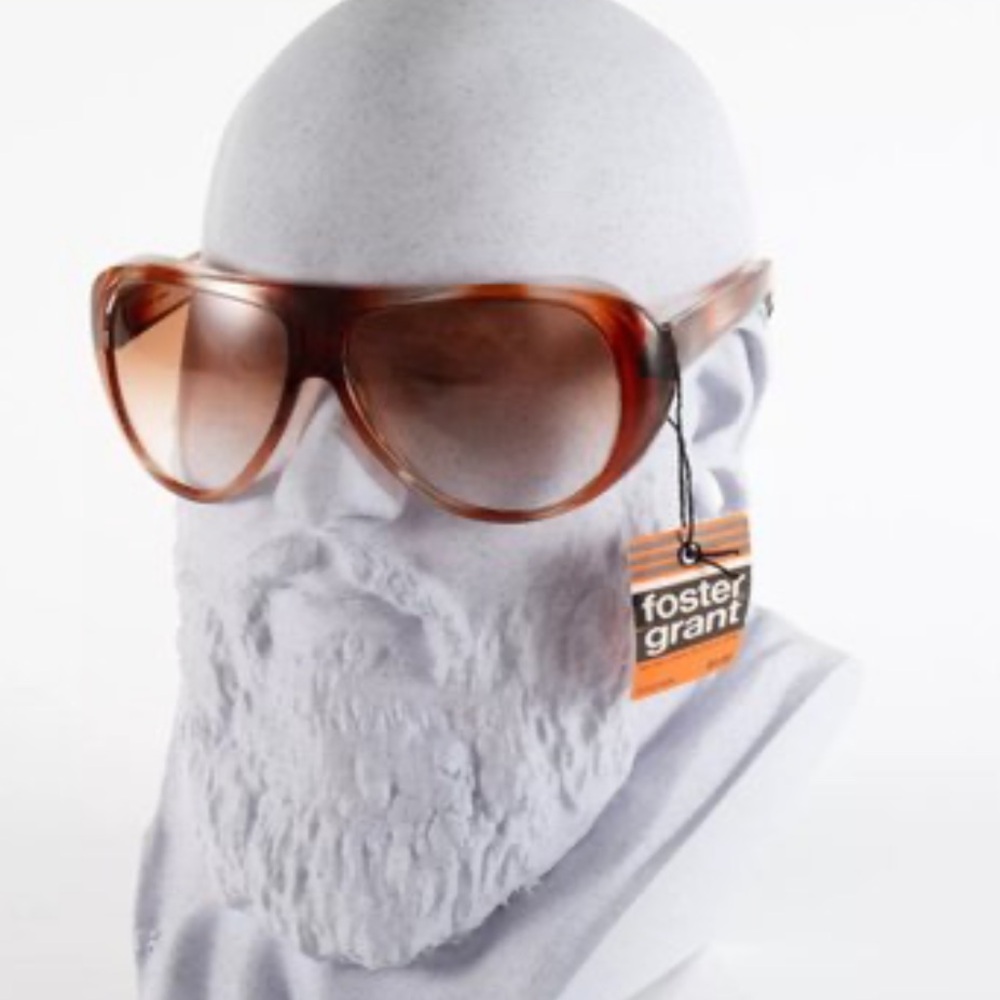 Foster Grant Men's Amber Sunglasses. NWT